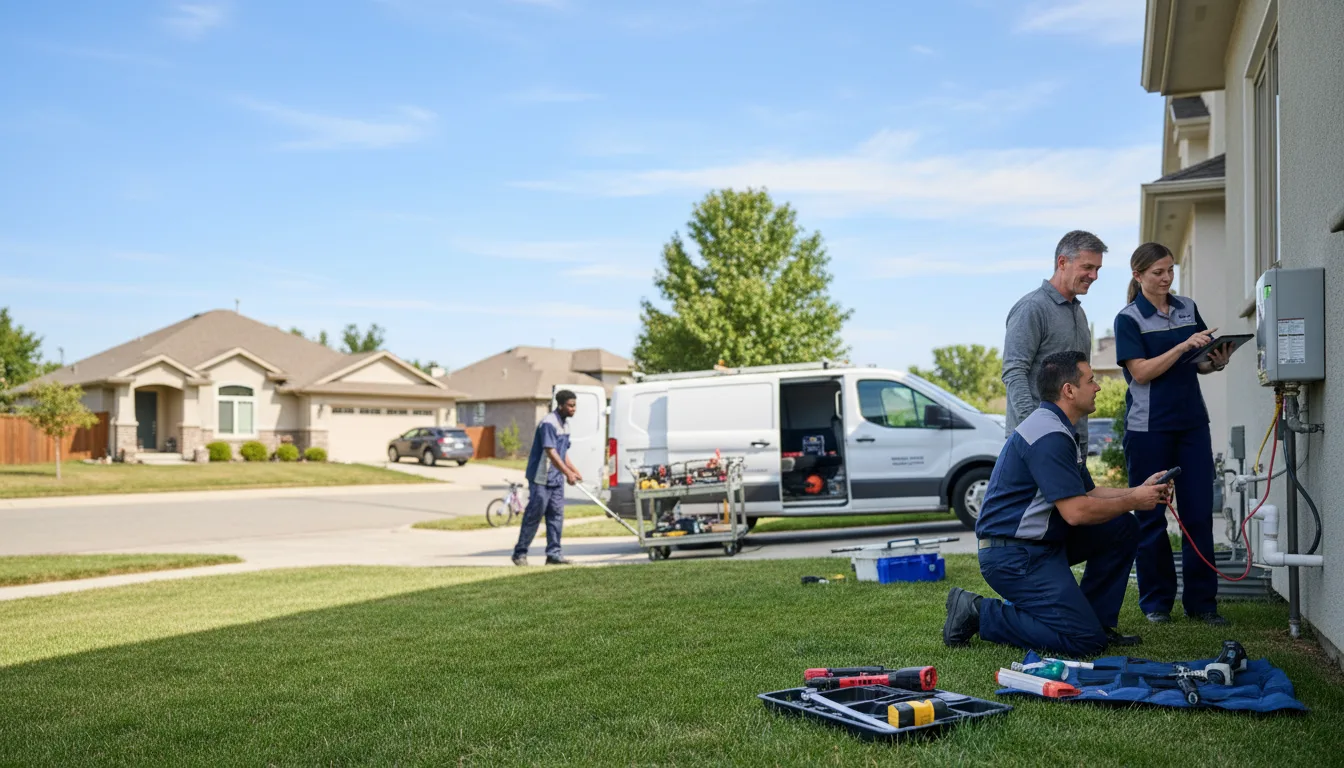 Tankless water heater service in Saint John, IN